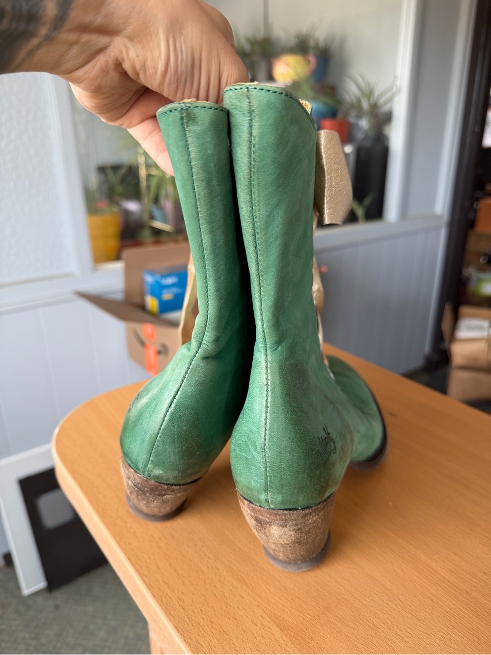 Fluevog Gladstone Boots - Picture 10 of 14